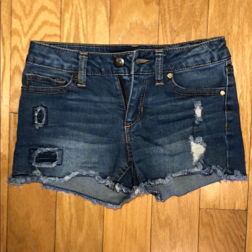 Joe’s Jeans big girl’s denim cutoff shorts, size 7